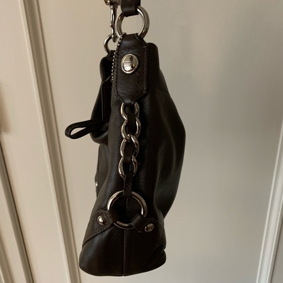 Coach brown leather bag never used - Picture 4 of 5